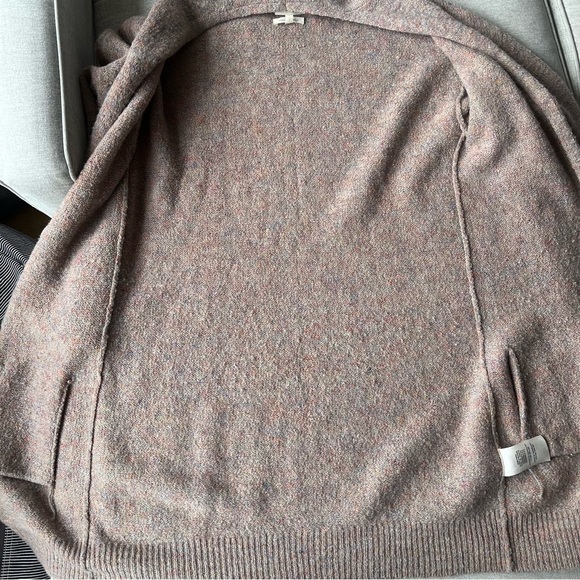 ARITZIA | Wilfred Free Aronson Wool Blend Open Cardigan in Speckled Rose Pink S - Picture 13 of 16